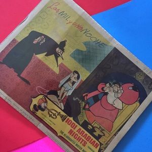 Vintage 1001 nights lobby movie poster